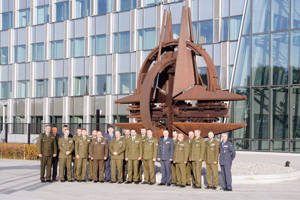 Stáž 41. kurzu Generálního štábu v institucích EU a NATO v Belgii