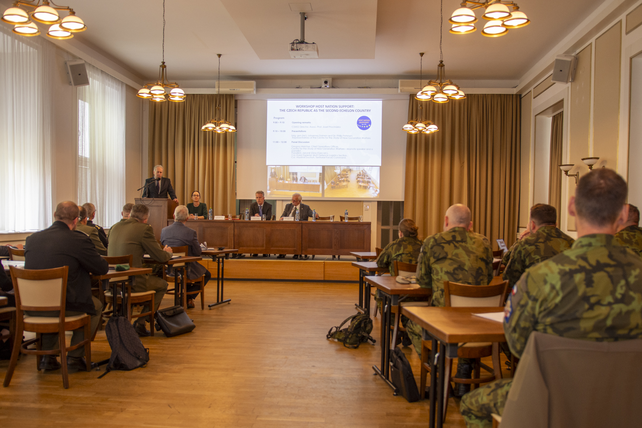 Právě si prohlížíte Proběhl Workshop Host Nation Support: the Czech Republic as the Second Echelon Country