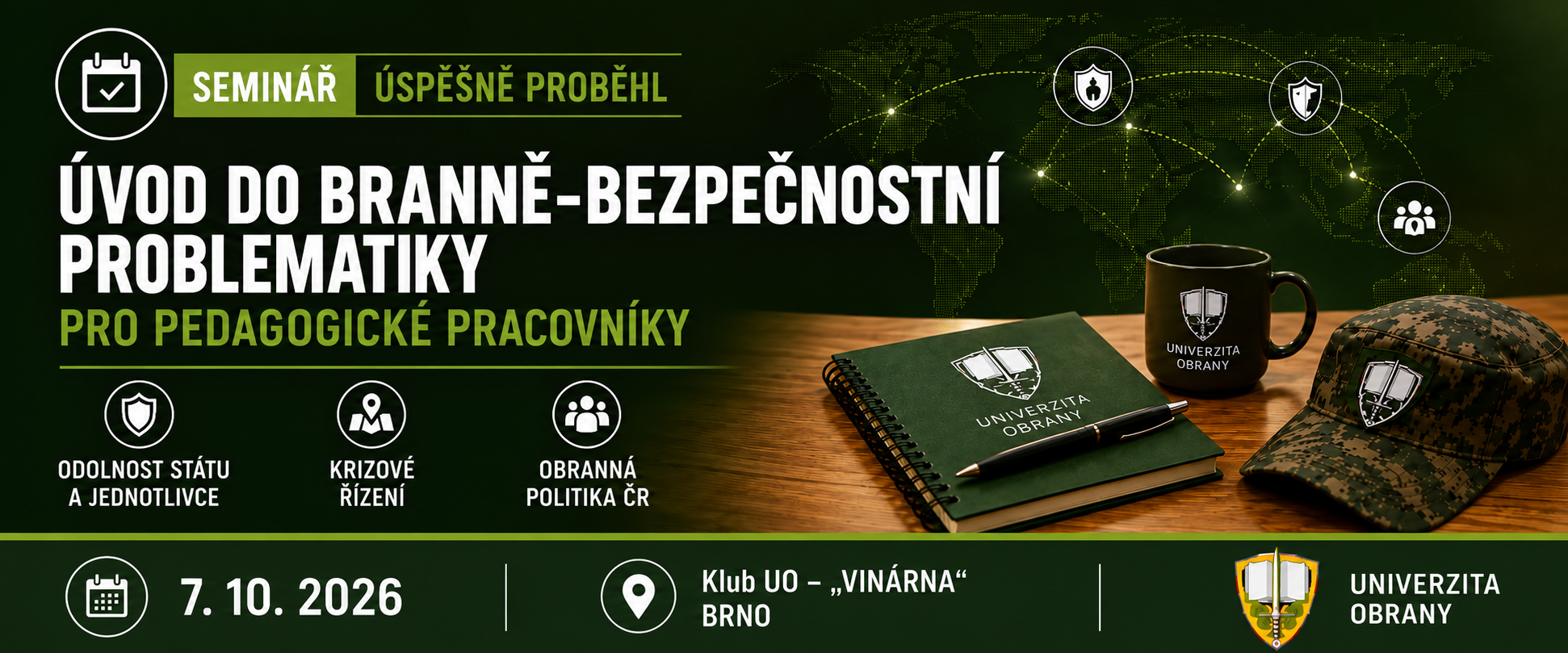 Přečtete si více ze článku Univerzita obrany posílila spolupráci pedagogů s odborníky na obranu a bezpečnost